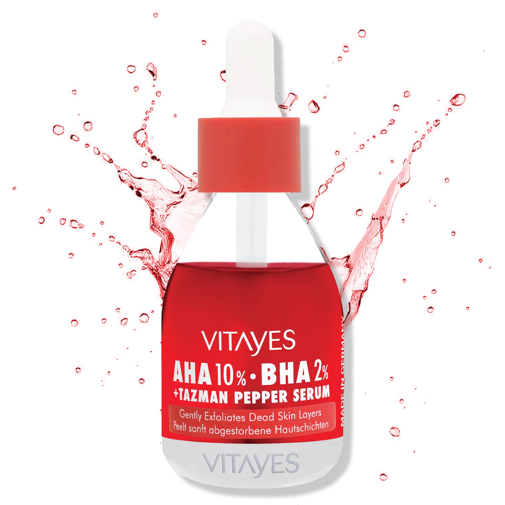 Sivilce Akne Lekeleri Karşıtı Gözenek Sıkılaştırıcı Yenileme Etkili Vitayes Aha & Bha Peeling Serum