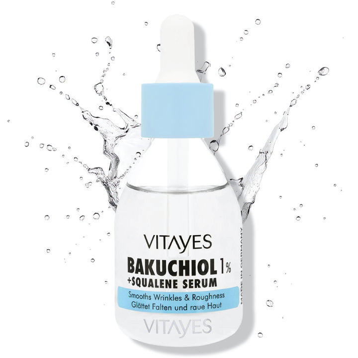 Nemlendirici Kırışıklık Önleyici Vitayes Bakuchiol Serum Doğal Retinol Alternatifi