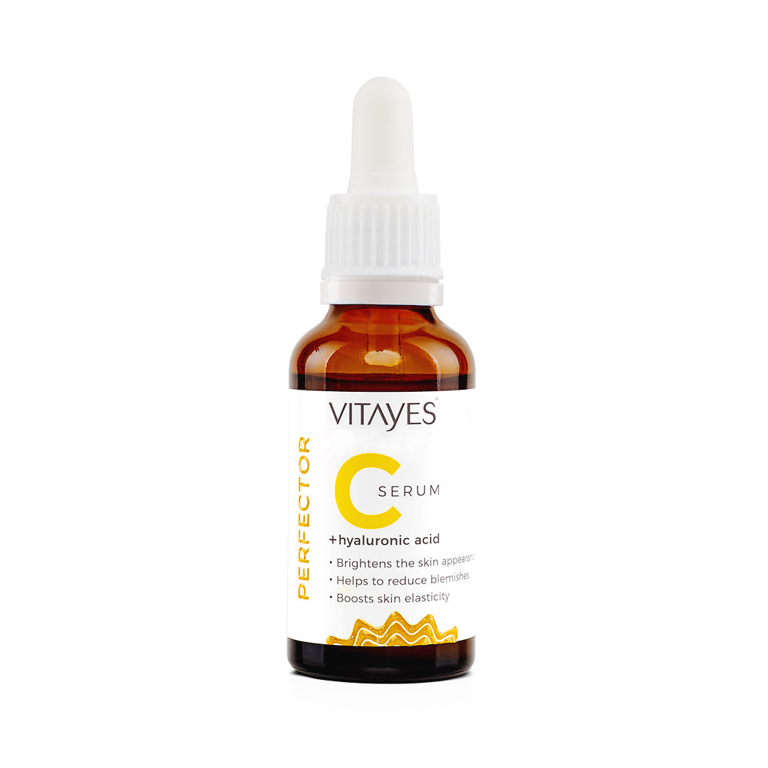 Koyu Lekelere Karşı Cilt Tonu Eşitleyici Vitayes C Vitamini Serum Parlak ve Canlandırıcı Etki
