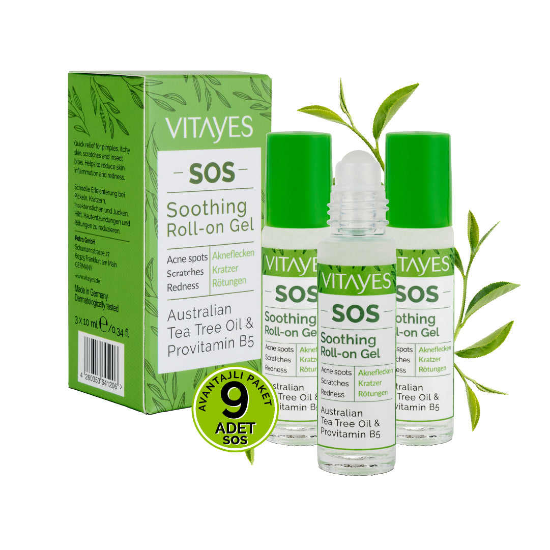 Onarıcı ve Yatıştırıcı Vitayes Çay Ağacı Yağı Özlü SOS Serum