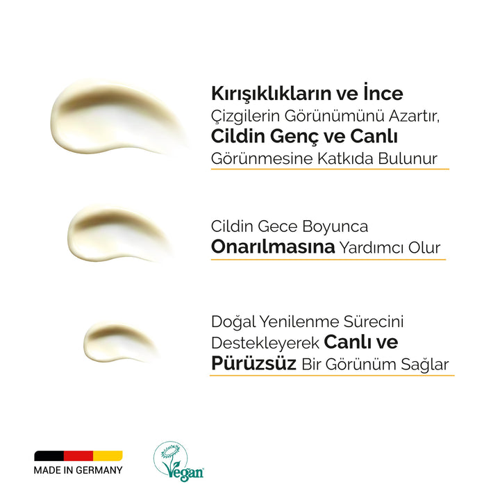 Hyaluronik Asit ve Mineralli Yenileyici Aydınlatıcı Etkili Vitayes Gece Serum