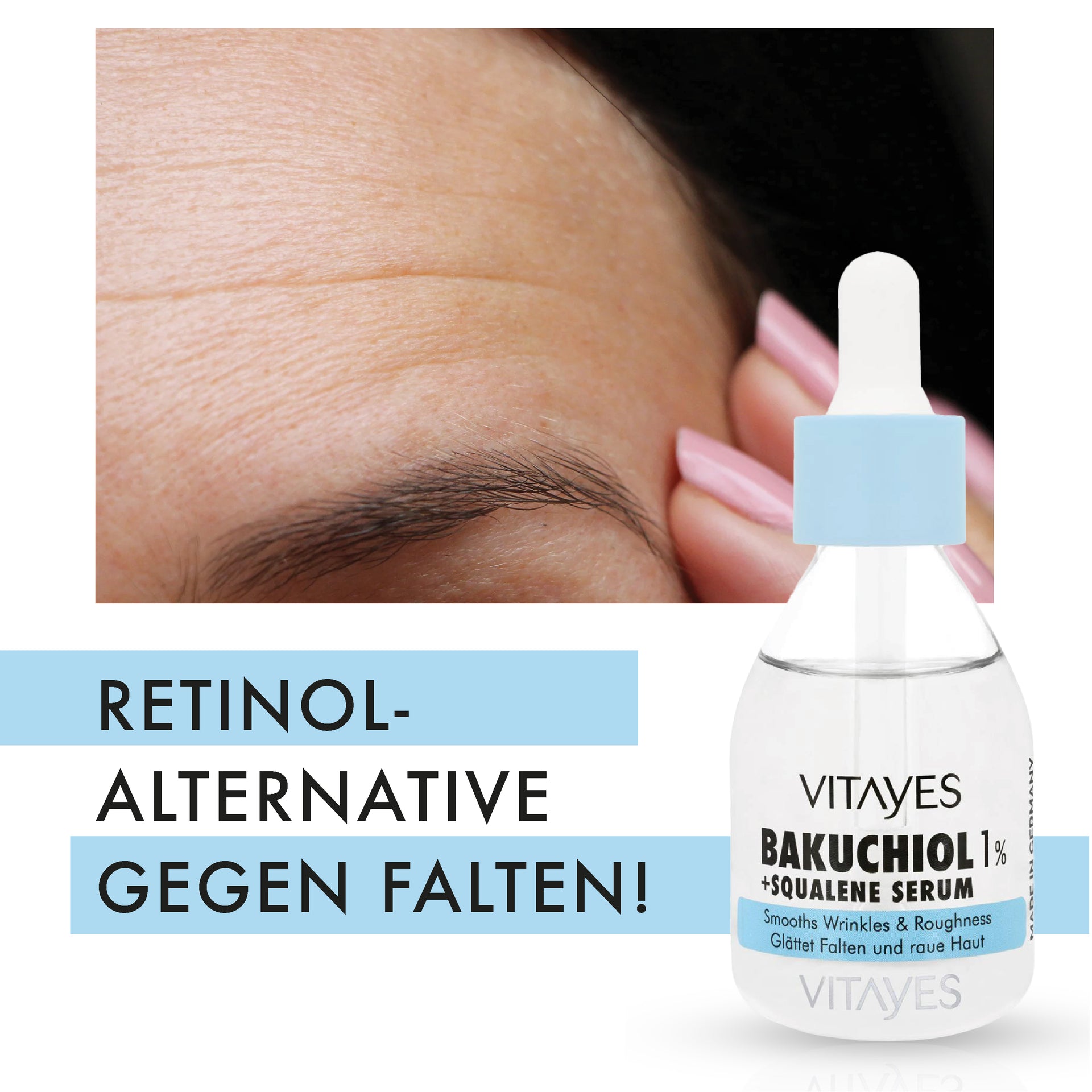 b!right %1 Bakuchiol ve Squalene İçeren Hücre Yenileyici Retinol Alternatifi Cilt Serumu